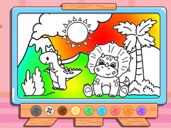 Joc Coloring Book: Jurassic Dinosaurs