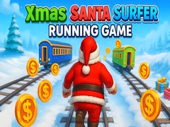 Joc Xmas Santa Surfer Running Game