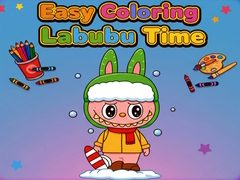 Joc Easy Coloring Labubu Time