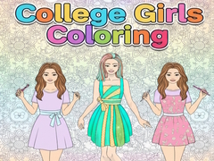 Joc College Girls Coloring