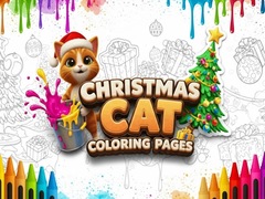 Joc Christmas Cat Coloring Pages