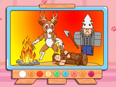 Joc Coloring Book: 99 Nights In The Forest