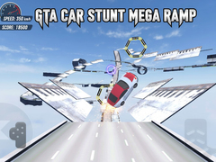 Joc GTA Car Stunt Mega Ramp