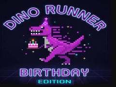 Joc Dino Runner Birthday Edition