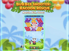 Joc Bubble Shooter Raccoon Rescue