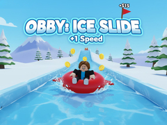 Joc Obby: Ice Slide +1 Speed