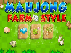 Joc Mahjong Farm Style