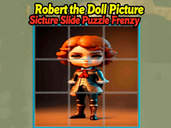 Joc Robert the Doll Picture Slide Puzzle Frenzy