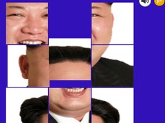 Joc Kim Jong Un Tile Puzzle