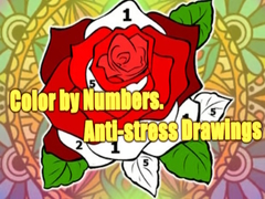 Joc Color by Numbers. Anti-stress Drawings