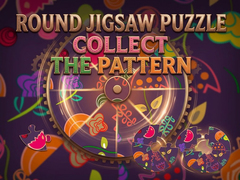 Joc Round jigsaw Puzzle - Collect the Pattern