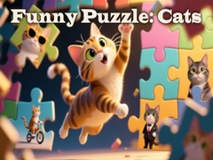 Joc Funny Puzzle: Cats