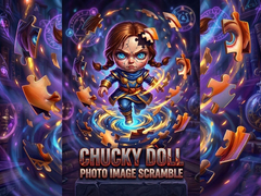 Joc Chucky doll Photo Image Scramble