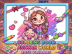 Joc Coloring Book: Avatar World Rose Pajamas