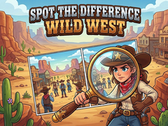 Joc Spot the Difference: Wild West