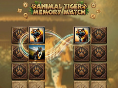 Joc Animal Tiger Memory Match