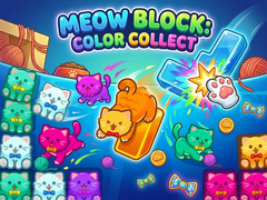 Joc Meow Block: Color Collect