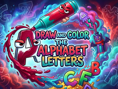 Joc Draw and Color the Alphabet Letters