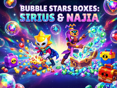 Joc Bubble Stars boxes: Sirius & Najia