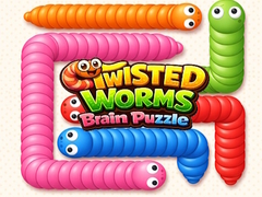 Joc Twisted worms Brain Puzzle