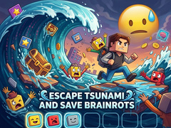 Joc Escape Tsunami and Save Brainrots