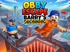 Joc Obby - Escape Barry's Jail Parkour