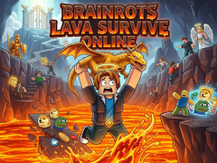 Joc Brainrots Lava Survive Online