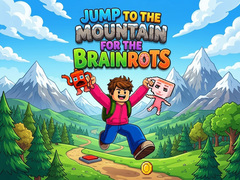 Joc Jump to the Mountain for the Brainrots