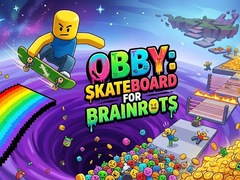 Joc Obby: Skateboard for Brainrots