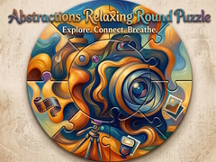Joc Abstractions Relaxing Round Puzzle