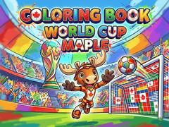 Joc Coloring Book: World Cup Maple