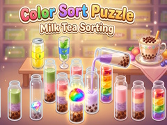 Joc Color Sort Puzzle Milk Tea Sorting