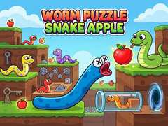 Joc Worm Puzzle: Snake Apple