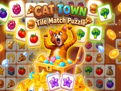Joc Cat Town - Tile Match Puzzle