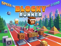 Joc Blocky Runner