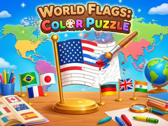 Joc World Flags: Color Puzzle