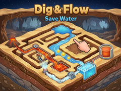Joc Dig & Flow - Save Water
