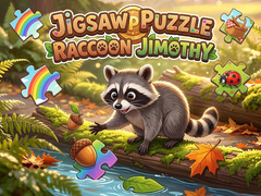 Joc Jigsaw Puzzle: Raccoon Jimothy 