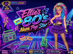 Joc Ellie’s 80’s Neon Pop Star