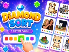 Joc Diamond Sort: Picture Puzzle