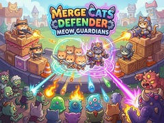 Joc Merge Cats Defender: Meow Guardians
