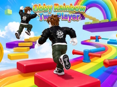 Joc Obby Rainbow Parkour Two Player