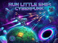 Joc Run Little Ship: Cyberpunk