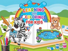 Joc Learning and Coloring For Kids