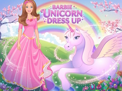 Joc Barbie unicorn dress up