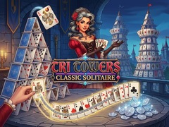 Joc Tri Towers Classic Solitaire