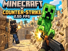 Joc Minecraft Counter Strike: 2.5D FPS