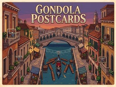 Joc Gondola Postcards
