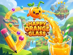 Joc Happy Orange Glass