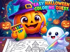 Joc Easy Halloween Coloring Quest
